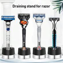 1pc Gillette Razor Stand Holder Compatible With Gillette Vector2, Vector3, Mach3 And Fusion5 Razors - Multicolor - View 2