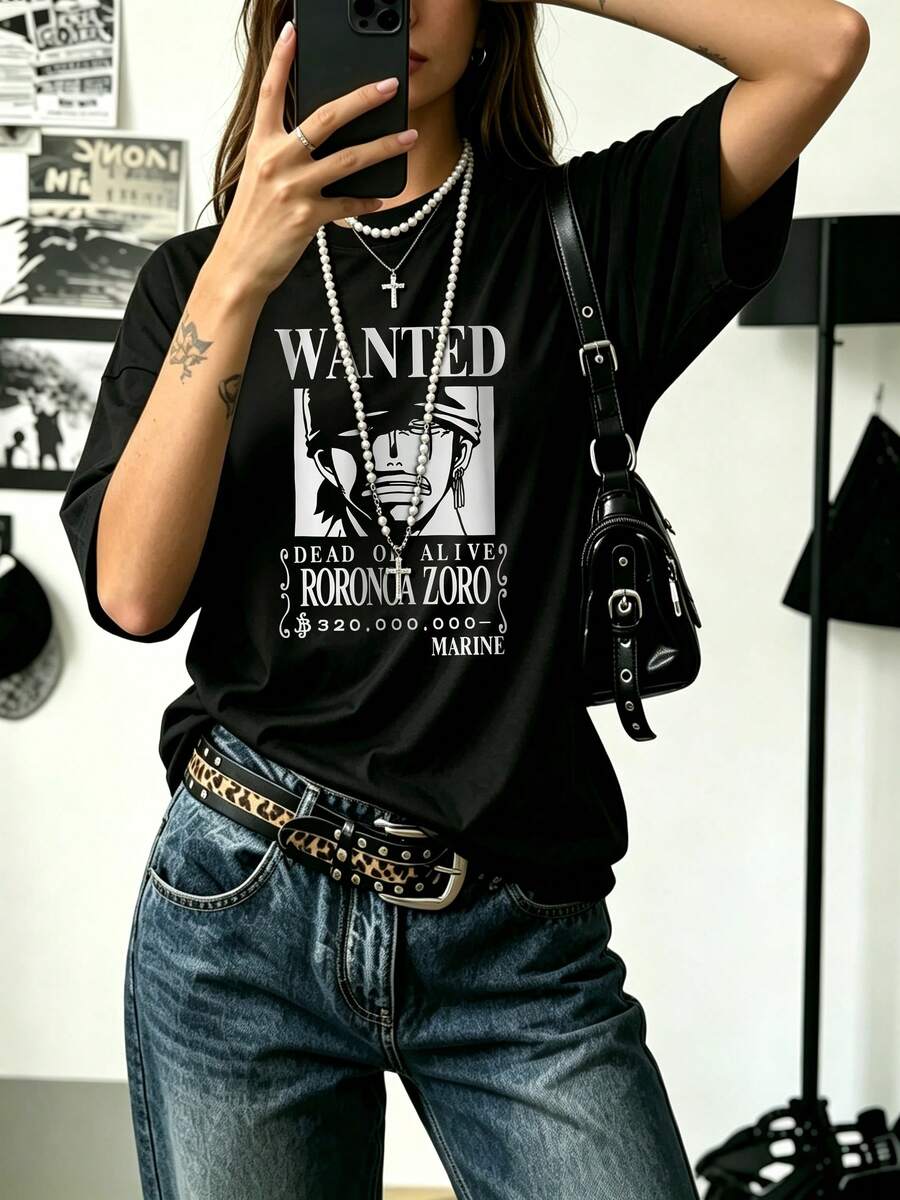 HouseoftheDragonDaemon Targaryen Oversize T-Shirt, Freizeit & Party, Vintage Portrait Stil