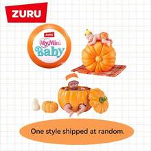 ZURU My Mini Baby Series - Pumpkin Baby Series ZURU Authentic Mystery Capsule, Termasuk Boneka Bayi Mini dan Aksesoris, Boneka Kit Perakitan Adegan Mini Anak-Anak, Cocok Untuk Anak Perempuan (Model Acak, Hanya 1 Buah Termasuk) - Jeruk - View 11