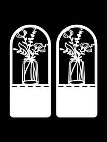 1 Pair Black Tree Of Life Desktop Metal Bookends, Office Desk Home Book Stand Gift For Book Lovers, Iron Desk Bookshelf - Multicolor - View 24