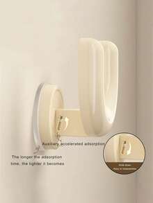 2/1pc Slippers Storage Rack, U-Shaped Wall-Mounted Shower Slippers Rack, Suction Cup Slippers Hook, Bathroom Storage Rack, Shoe Storage Rack, No Drilling Required For Installation, Suitable For Shower, Bathroom And Corner Storage Needs, Travel Supplies, Travel, Home, Holiday Supplies, Home Accessories, Storage Organizer Rack. - Multicolor - View 4
