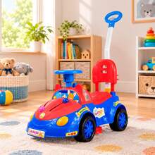 Kids Push Ride-Ons - Blue - View 10