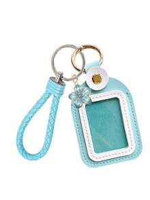 PU Material Keychain Set, Handheld Key Pouch, Car Storage, With Cherry Blossom Accessory, Car Key Protector, Keychain Cover, Leather Car Key Case, Keychain Pendant, Effectively Prevents Keys From Scratches, Wear And Impact, Universal PU Car Key Cover, Remote Key Protector, Suitable For Multiple Car Key Covers - Multicolor - View 22