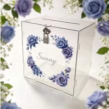 Blue Rose Represents Mystery, Gentleness, Precious Love, Eternal Commitment, Suitable For Weddings, Confessions, Anniversary Gift Boxes And Cards - 1PC - View 6