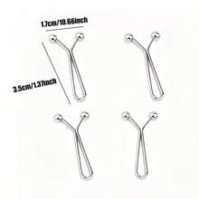 24/36Pcs Seamless Invisible Underarm Tightening Tool - Sleeveless Clothing Underarm Shrink Tool Invisible Waist Cincher Metal Clip, Adjustable Button Pin Suitable For Jeans And Clothing - Multicolor - View 12