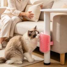 1pc Pet Cat Dog Grooming Cleaning Brush, Cat Itch Relief Scratching Brush - Multicolor - View 6