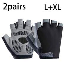 1 Pair/3 Pairs Unisex Open-Finger Winter Sports Gloves - Joint Support & Protection, Suitable For Fitness Training, Outdoor Hiking And Cycling - Black - View 20