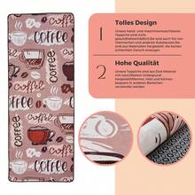 Chilai Home Washable Kitchen Rug, Non Slip Runner Rug, Modern Kitchen Carpet, Soft Runner Rug Kithcen, Made In Türkiye, Kitchen Runner Rug - Beige - View 3