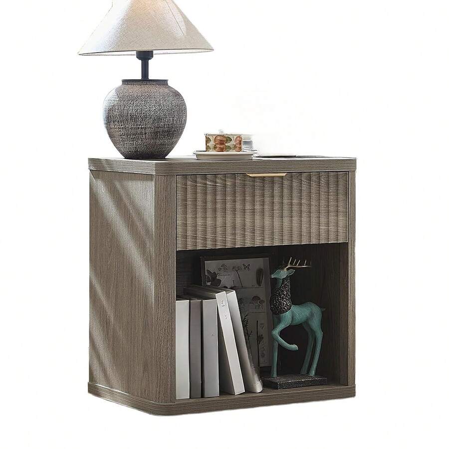 Pedestal Tables - Grey - View 1