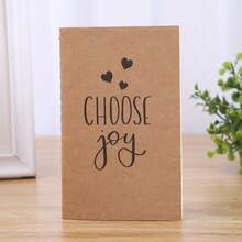 12pcs A6 Kraft Paper Inspirational Pocket Notebooks, Portable Lined Inner Pages Student Memo Gift Notebooks, Back To School Supplies - Notebook - View 8