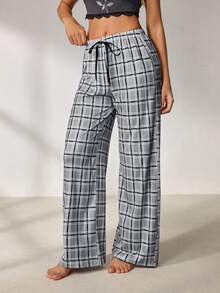 Lowkey Lull Halloween Pajamas Simple And Comfortable Tops/Bottoms/Thong - Black - View 25