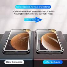 2pcs Hydrogel Soft Film Screen Protector For Redmi Note 15 /15 Pro/15 Pro+ Series, Full Coverage Soft Film, Anti-Scratch TPU Screen Protector, High Definition Transparent Protective Film - Clear - View 8