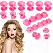 6pcs/10pcs/20pcs/40pcs Heatless Hair Curlers Heatless Curling Rod Soft Curls Sleep Slouchy Curling Styling Tool Hair Styling Tool - Multicolor - View 1