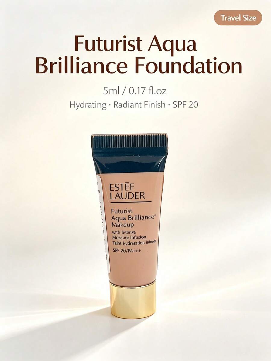 Estée Lauder Estee Lauder-5ml-Travel Size New Fresh Water Foundation No. 63 Long-Lasting Coverage Oil Control No-Smudge Natural Finish - 5ML-travel Size - View 1