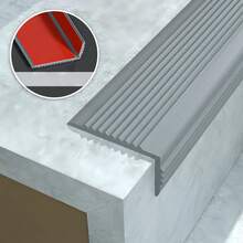1m Anti-Slip Mat For Stairs Corner Protectors Outdoor Step Tapes Nose Non-Slip Vinyl Treads Floor Edging Trim Pvc - A - View 1