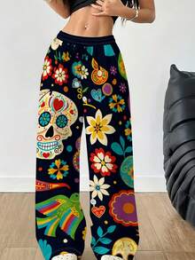 Women Pants - Multicolor - View 1
