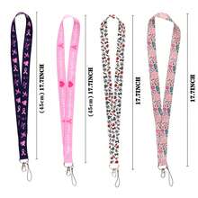 Cute Pattern Neck Lanyard, Hope Faith Love & Medical Element Print, Phone Lanyard ID Card Holder Strap For School Work Office, Lovely Nurse Gift - Multicolor - View 11