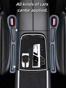 1 Pair Car Seat Gap Filler Storage Box, Front Driver And Passenger Seat Gap Filler, Anti-Leak Anti-Drop, Car Interior Storage Organizer, Universal Fit For All Car Models, Storage Bag, Car Interior Decoration - Multicolor - View 5