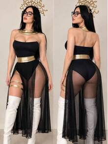 Cosplay Clothing - Black - View 2
