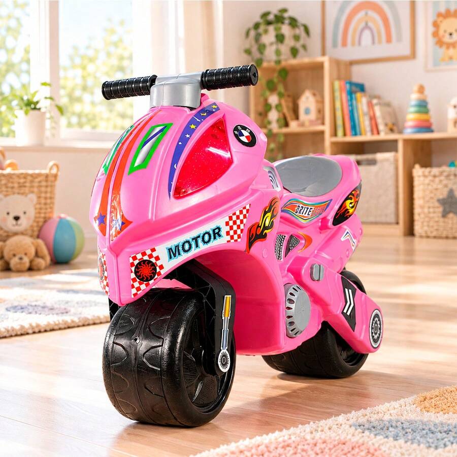 Kids Push Ride-Ons - Hot Pink - View 1