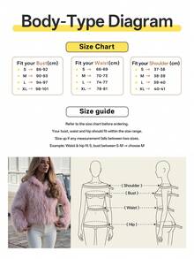 Faux Fur Hooded Long Sleeve Short Loose Jacket, Casual Commute Outerwear, Autumn/Winter Fashion - Pink - View 10