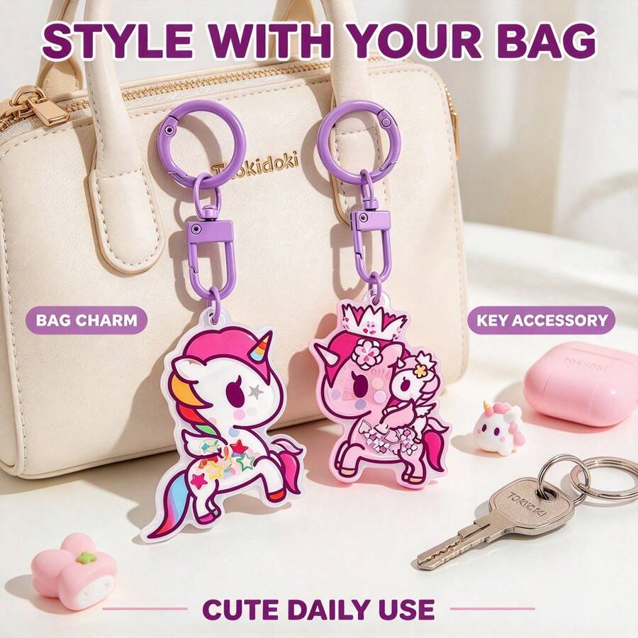 TOKIDOKI Default TJ61231-TK/TJ61231-TK1 Acrylic Key Hook - View 1