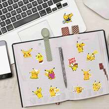 1set/60pcs Sticker Set. Multiple Sweet Character Patterns. Great For Notebooks, Gift Wrapping. Cute Decorative Stickers For Projects.(Stochastic Style) - Multicolor - View 8