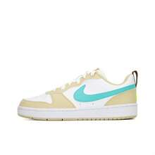 NikeCourt Borough COURT BORO Leather Comfortable Versatile Color-Block Macaron Campus Style Low-Top Sneakers Yellow-White Unisex - White - View 10