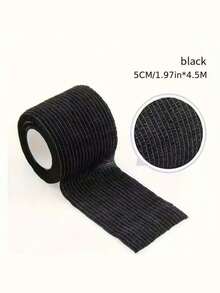 3/4/6/8/12/24 Rolls 5cm*4.5m Self-Adhesive Bandage, Good Breathability, Elastic Sports Self-Adhesive Tape - Black - View 4