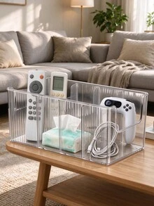 Multifunctional Seasoning Storage Rack, Thickened Kitchen Cabinet Organizer, Desktop Vertical Transparent Storage Box, Refrigerator Storage Box, Refrigerator Organizer - Multicolor - View 9