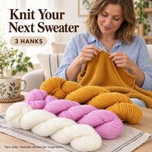 Benang Pilin Aneka Warna Isi 3 Gulungan, 100g Per Gulungan, Total 300g, Cocok Untuk Merajut Tangan, Merenda, Membuat Sweater, Syal, Topi, Selendang, dan Aksesoris Buatan Tangan, Bahan Benang untuk Proyek Merajut Kreatif - 3 bundel benang wol - View 2