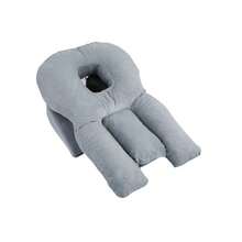 Face Down Pillow After Eye Surgery, Adjustable Prone Pillow With Hollow Face Hole, Shredded Memory Foam Stomach Sleeper Pillow For Vitrectomy, BBL Recovery, Massage & Office Nap - Multicolor - View 11