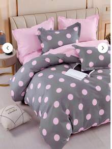 Cozy Duvet Cover Set - Bedroom - Purple - View 2