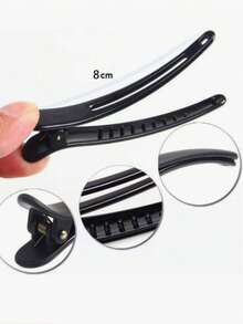 12pcs Hair Clips, Styling, Non-Slip Plastic Duckbill Crocodile Clips, Women's Plastic Duckbill Crocodile Styling Hair Tools, Hair Tools, Hair Products And Accessories - Multicolor - View 4