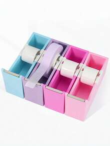 1pc Professional Eyelash Extension Tape Cutter, Eyelash Tape Dispenser Holder, Eyelash Extension Cutting Tool - Multicolor - View 8