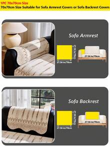 Geometric Stripe Sofa Cover 1Pc, Non-Slip Wear Resistant Sofa Slipcover, Modern Abstract Pattern Sofa Protector For Living Room - Multicolor - View 31