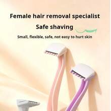 Women's Mini Portable Manual Razor For Lips, Underarms, Legs, Private Parts And Bikini Area - Multicolor - View 2