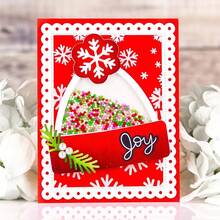 Winter Hat Metal Cutting Die, Suitable For DIY Scrapbooking Decoration Craft Die Cutting Embossing Card Making Template Scrapbook And Craft Photo Album Decoration Embossing - LG26-8480 - View 4