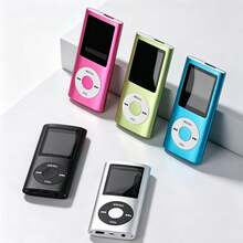 Portable MP3 MP4 Media Player, No TF Card Required, Plays Music, Video, Photos, E-Books, Includes Earphones And Data Cable, Compact Player With 150mAh Battery, Multiple Colors, Suitable For Travel And Outdoor Activities - View 6