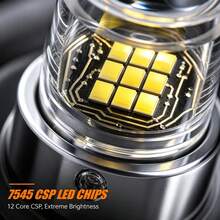 Heyword 5000W 5000000LM H7 H4 Canbus Mini Lens H11 9005 9006 HB3 HB4 LED 投影燈泡 6000K 通用汽車與摩托車 - 6000K 冷白光 - 查看 10