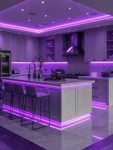 LED UV Black Light Strip, Purple LED Light Strip With USB Interface And Switch, UV LED Black Light For Fluorescent Dance And UV Body Paint - USB Purple Light Strip - View 5