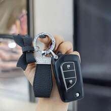Car Key Case Cover Fob Shell For T O Y O T A For Corolla For Altis For Auris For Aygo For Yaris For Camry For RAV4 Fashionable And Keybags Suitable For Girls - KY32 - View 11