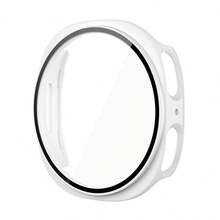 Case For Samung Galaxy Watch 8/9 40/44mm Screen Protector Case Hard PC Bumper + HD Highly Responsive Touch Tempered Glass. Anti-Fog, Waterproof Face - Integrated Case and Film - View 14