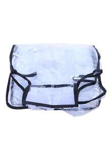 1Pc Detachable Universal Transparent Luggage Cover,Travel Luggage Dust Cover Protection Cover&Wheeled Luggage Cover Holiday Travel Accessories - Clear - View 17