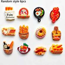 12 buah Magnet Kulkas Miniatur Bertema Makanan, Roti Kartun, Lobster, Pizza, Magnet Kulkas Resin, Dekorasi Rumah Dapur yang Lucu, Stiker Kulkas yang Dipersonalisasi, Dekorasi Dapur, Dekorasi Rumah, Hadiah untuk Teman dan Keluarga - beraneka warna - View 8