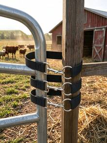 1PC Simple Horse Gate Latch, Ranch Door Hook, Single Loop Rotating Buckle, Easy To Install, For Securing Horse Pens, Cattle And Sheep Fences, Farm Harvest Festival Hardware, Suitable For Most Doors - Multiple Styles - View 5