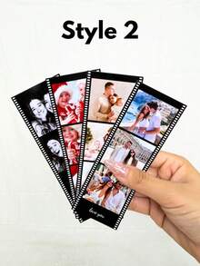 1-10pcs Customized Photo Booth Prints, Personalized Couple Photo Prints, Personalized Decorative Couple Photo Prints, Birthday Gift Prints, Personalized Photo Prints, Personalized Photo Decor, Small Room Photo Prints - Multicolor - View 8