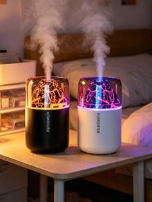 Realistic Volcano Lava Mini Small Humidifier, Seven-Color Ambient Light, Car Aromatherapy Mist Diffuser, Suitable For Bedroom, Living Room, Office, Increase Air Humidity, Relieve Indoor Dryness, Holiday Party, Perfect Holiday And Birthday Gift Choice - Multicolor - View 7
