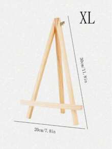 3pcs, 1pc Desktop Storage Rack, Kitchen Countertop Stand, Cookbook Holder, Wooden Easel, Wedding Table Number Holder, Photo Display Stand, Craft And Art Supplies, Home Decor, Natural Wooden Tripod Easel, Conference Display Stand, Wedding Display Stand - Multicolor - View 18