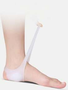 3 Pasang Bantalan Kaki Silikon, Nyaman, Lembut, Bantalan Penopang Lengkungan Kaki - Putih - View 3